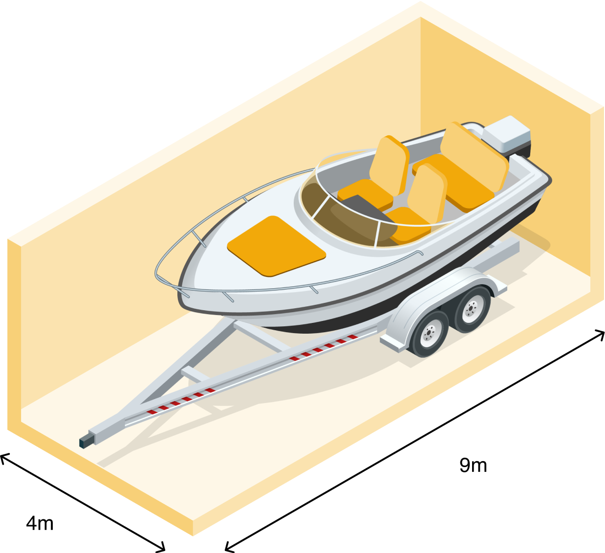 container-boat-size Boat Storage